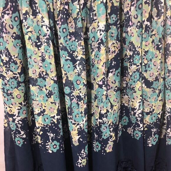 Lauren Conrad Spaghetti Strap Dress Ruffles at Hem - Picture 6 of 15